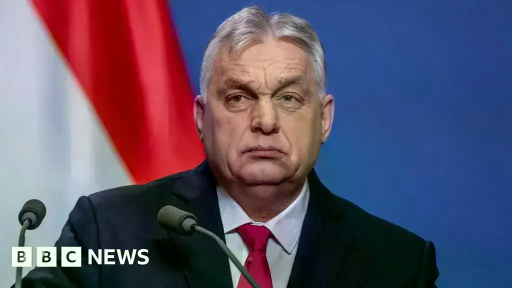 Viktor Orban durante una declaración pública.