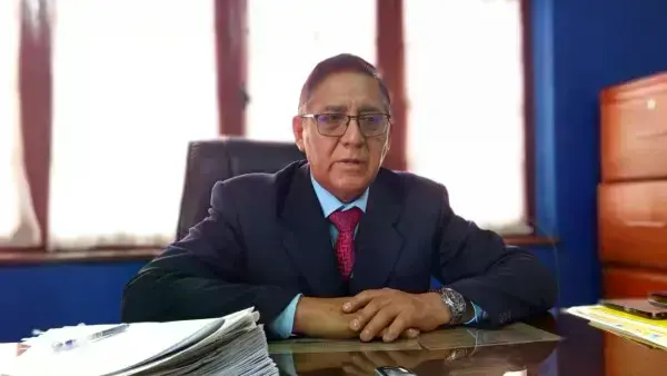 Director general de Dirección General de Régimen Penitenciario, coronel Daniel Mérida.