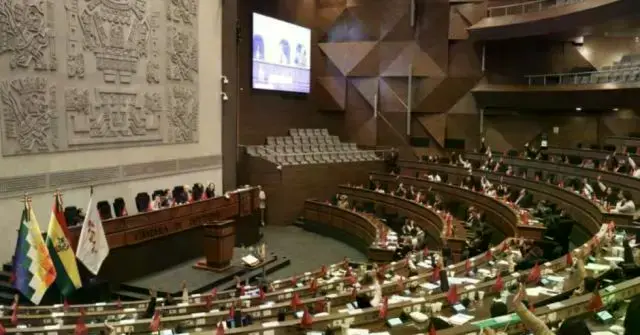 Sesión de este jueves en la Cámara de Diputados.