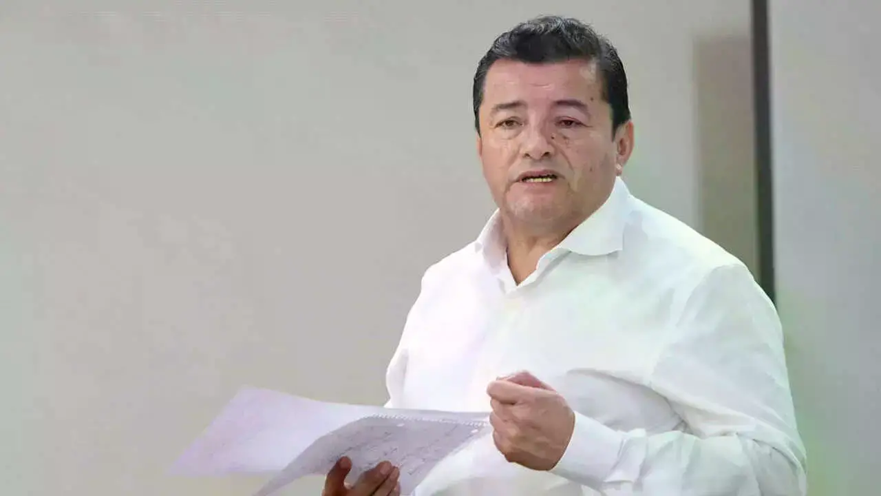 El alcalde de Santa Cruz, Jhonny Fernández.