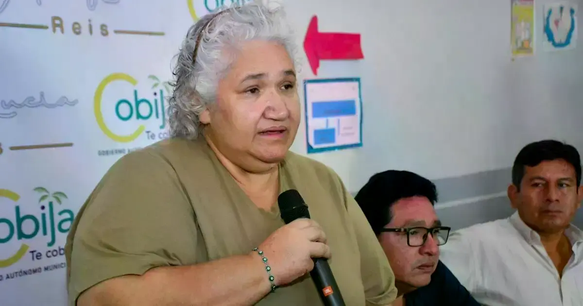 Alcaldesa Ana Lucía Reis. Foto de archivo.