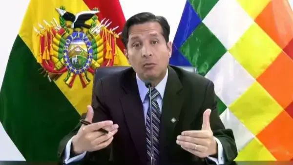 Director general ejecutivo del Servicio General de Identificación Personal (Segip), Diego Tejerina.