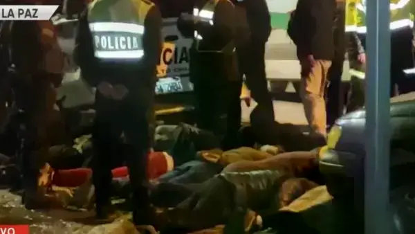 Los aprehendidos fueron trasladados a celdas policiales.