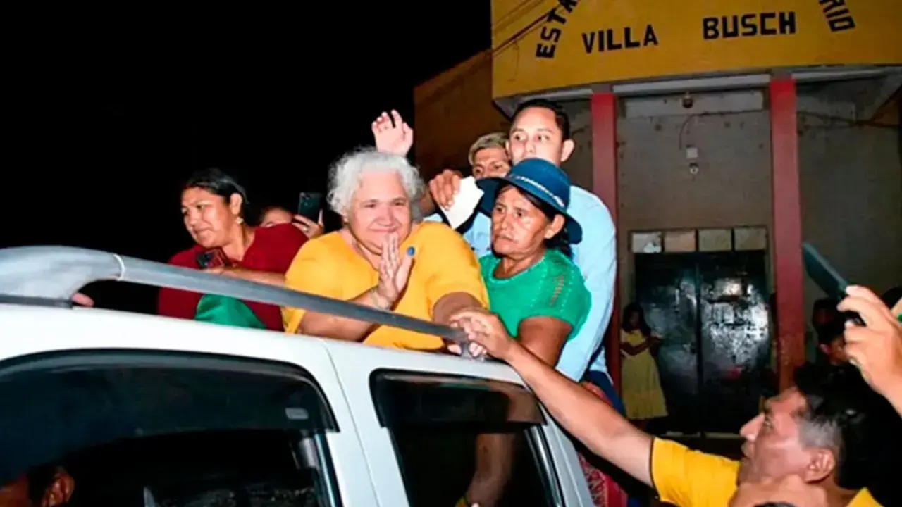 La alcaldesa de Cobija, Ana Lucía Reis.