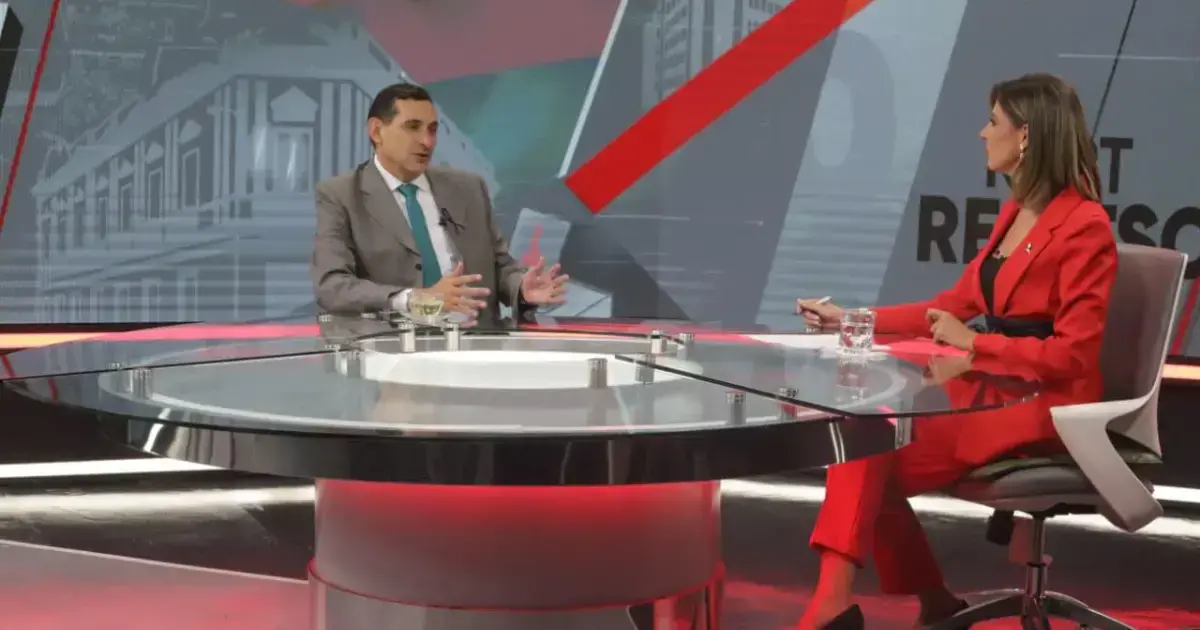 Reintsch durante su participación en Así Decidimos.