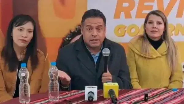 Exalcalde de La Paz, Luis Revilla.