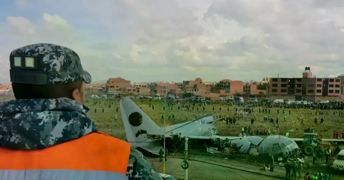 Accidente aéreo del 27 de febrero en El Alto.