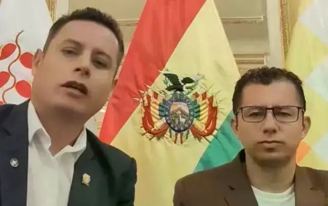 Edmand Lara (i) y Freddy Vidovic en una aparición anterior.