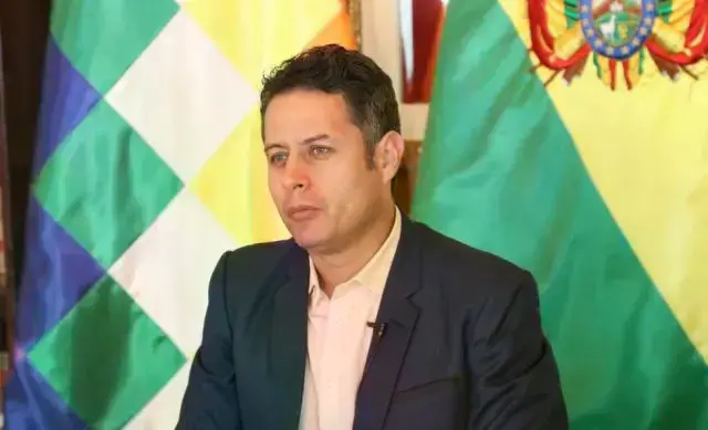 El vicepresidente Edmand Lara en una aparición anterior.