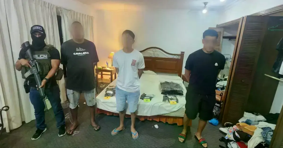 Arma secuestrada a brasileños