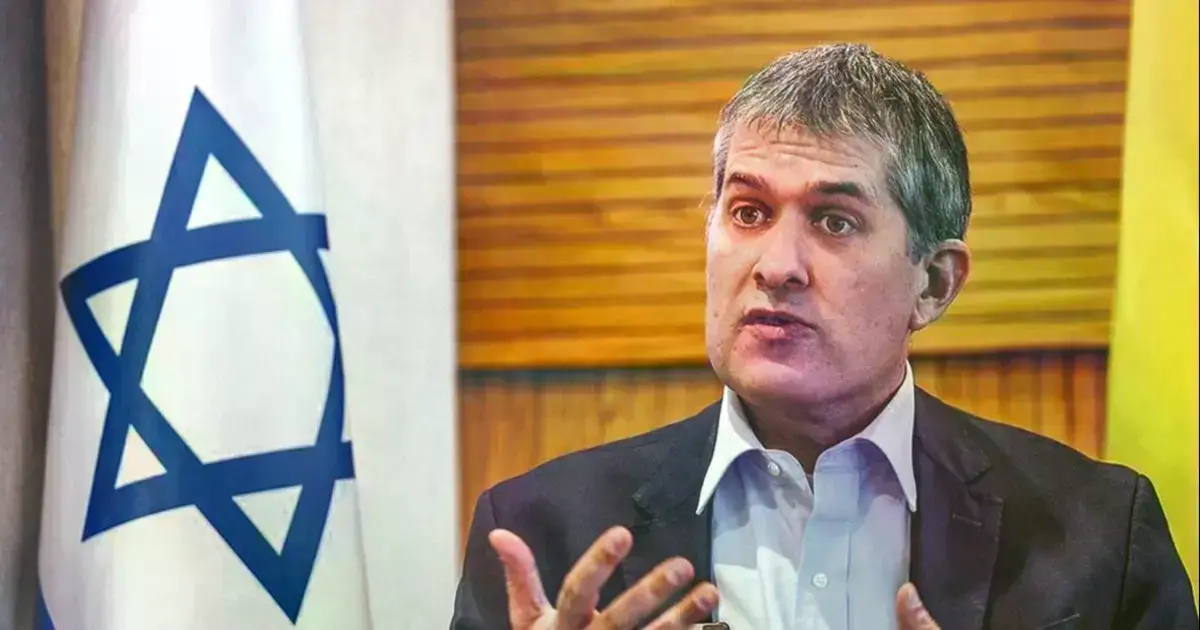 El embajador de Israel para Bolivia conversó ayer con el grupo EL DEBER sobre la postura de su país.