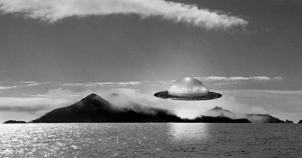 Ilustración conceptual de una experiencia con DMT.