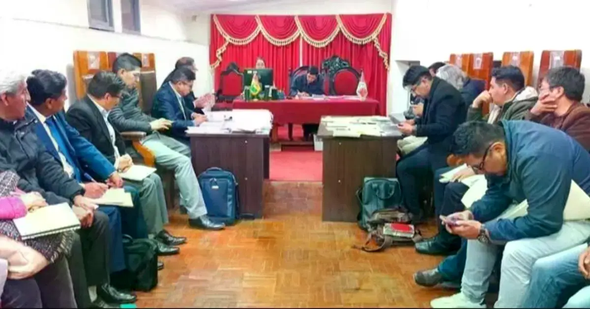 La audiencia de apelación realizada el martes.