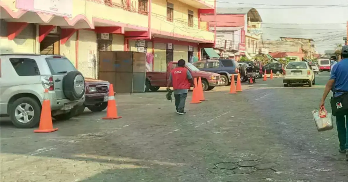 El hecho se registró en el mercado antiguo La Ramada.