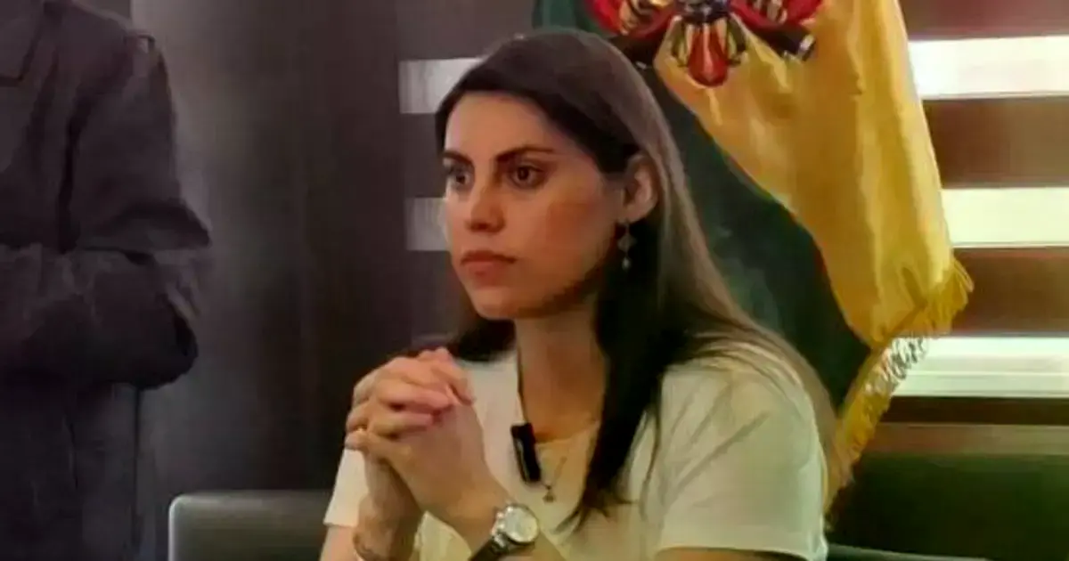 Viceministra Andrea Barrientos.