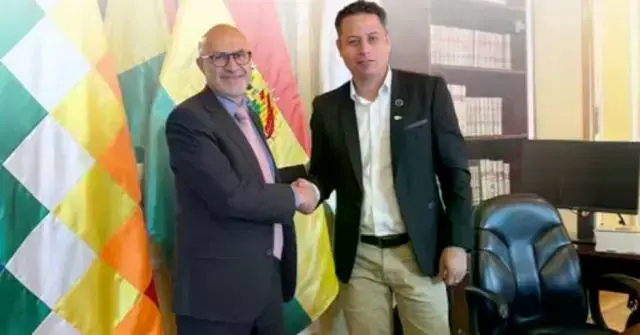 Lupo y Lara se reunieron este miércoles.