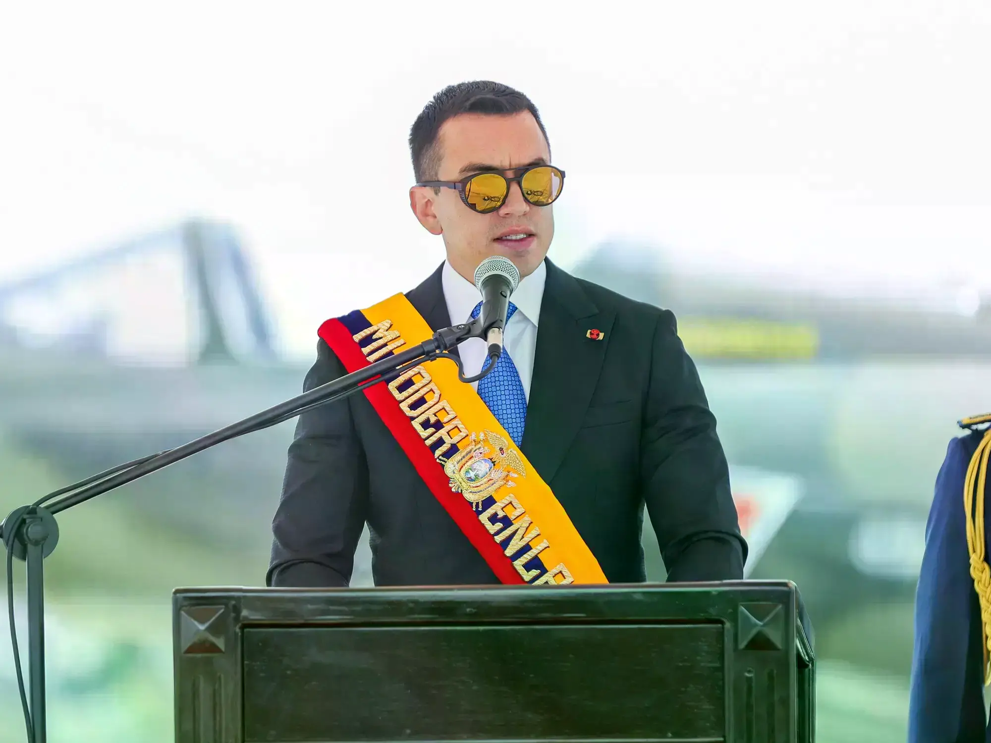 El presidente de Ecuador, Daniel Noboa.