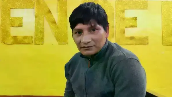 Julio Lero, indígena tsimane en la cárcel de San Pedro.