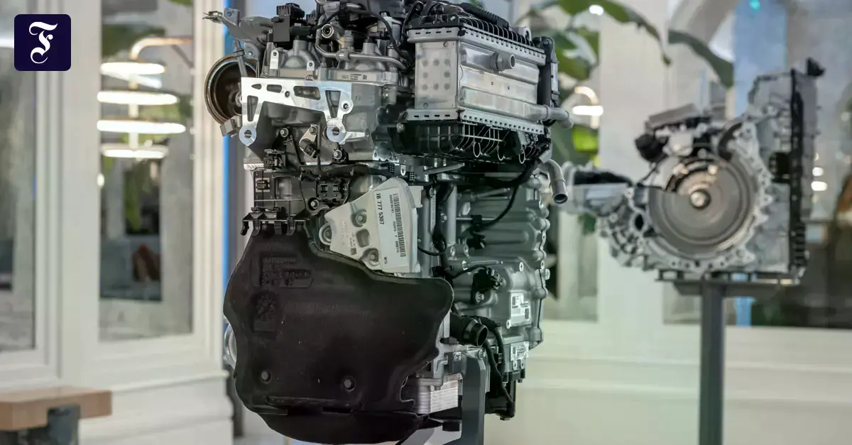 Motor híbrido para el CLA de Mercedes-Benz, diseñado en Stuttgart y fabricado en China.