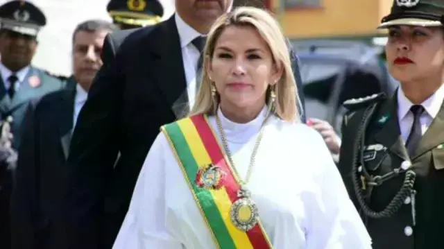 La expresidenta Jeanine Áñez.