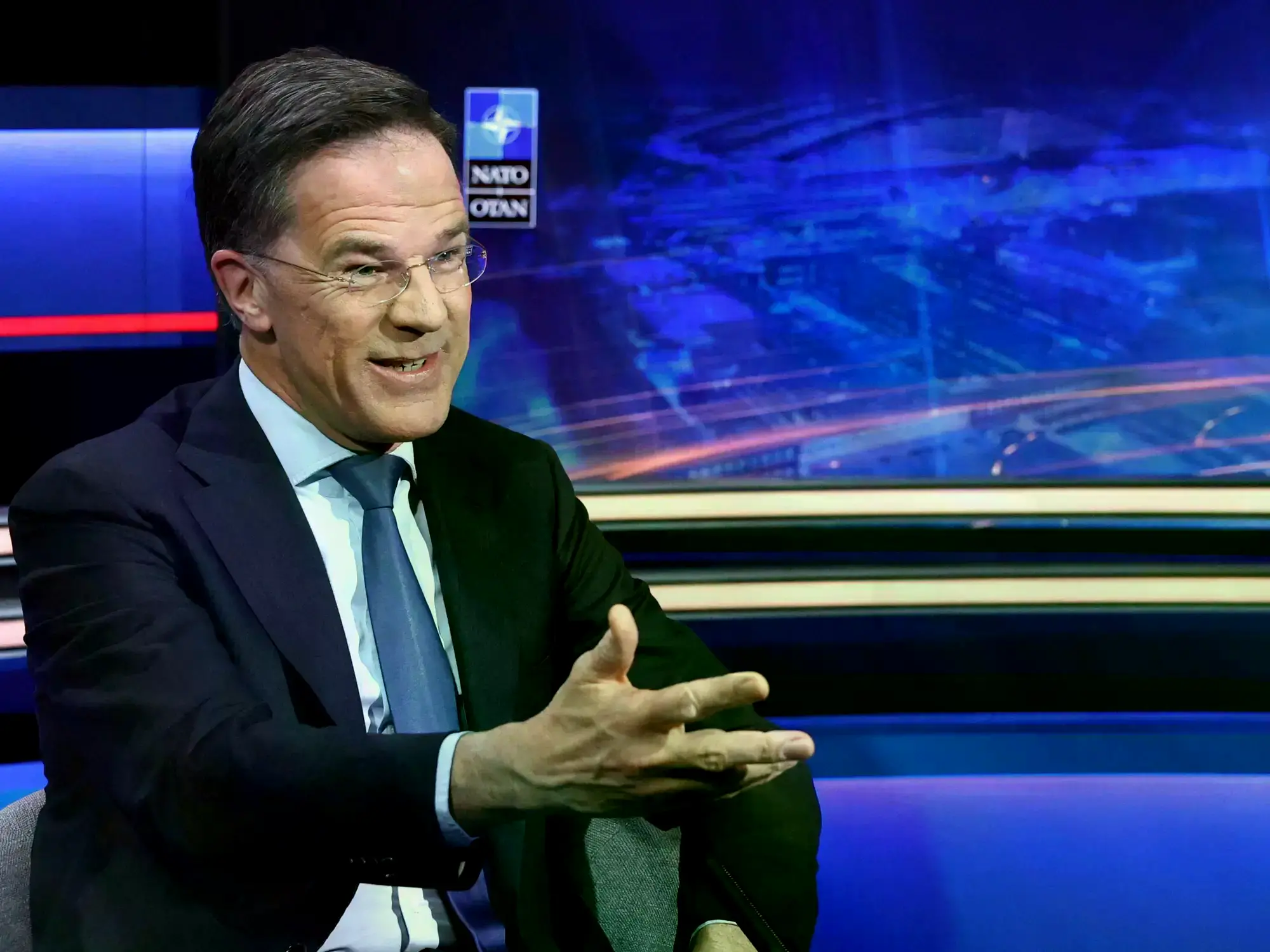 El secretario general de la OTAN, Mark Rutte.