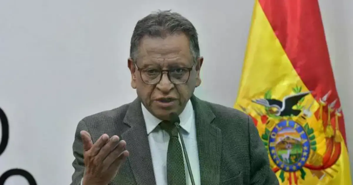 Imagen del ministro de Gobierno, Marco Antonio Oviedo