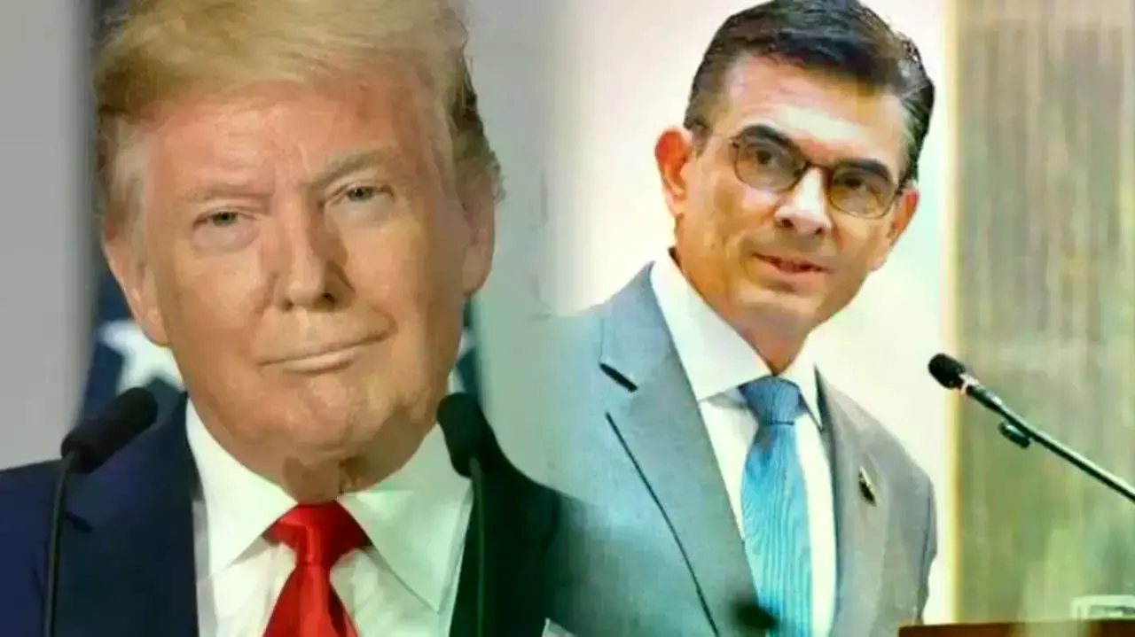 El presidente Donald Trump y su par de Bolivia, Rodrigo Paz.