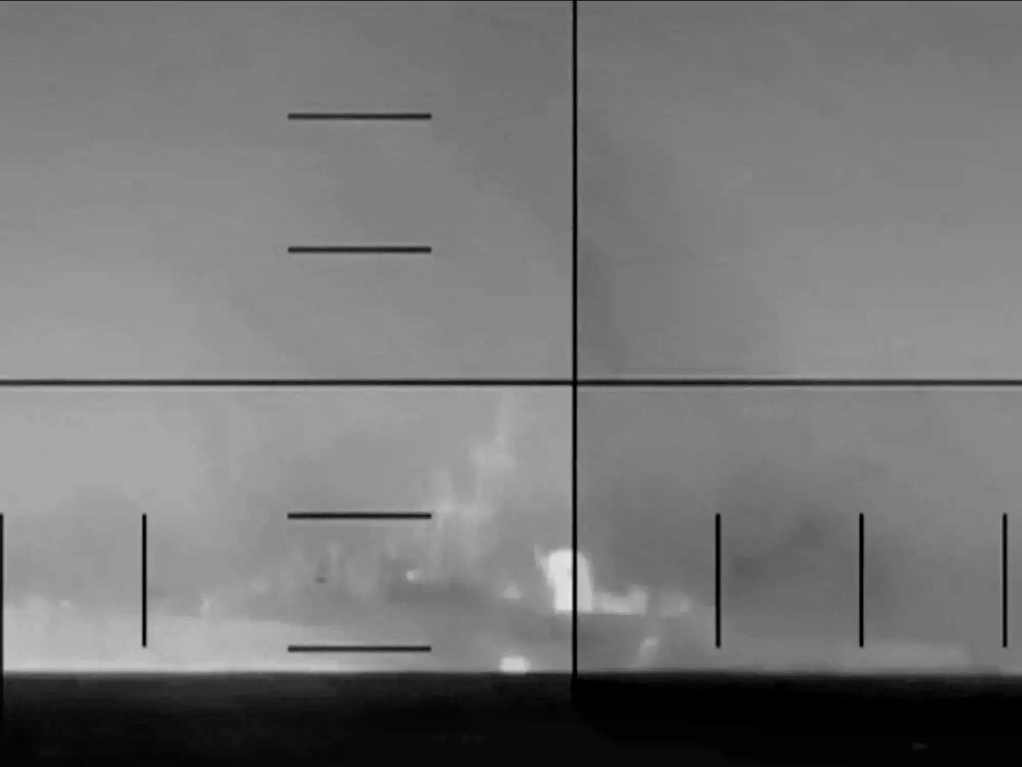 Explosión en un buque de guerra iraní en el mar, frente a Sri Lanka.