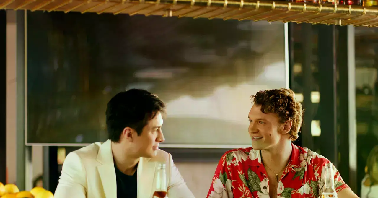 Fotograma de la serie 'Heated Rivalry'.