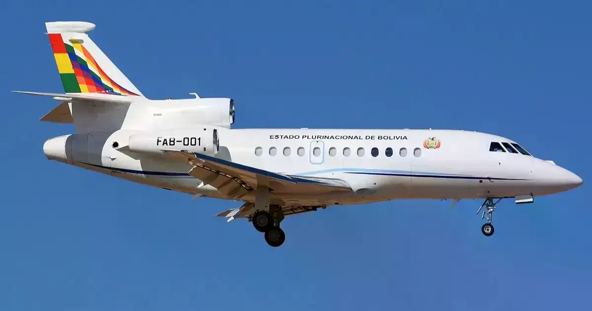 Avión presidencial de Bolivia