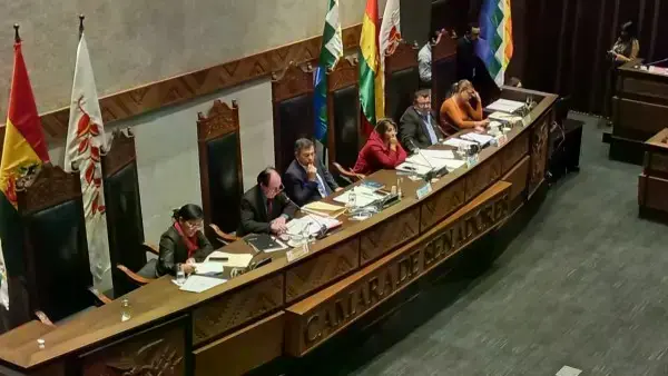 El presidente del Banco Central ofrece un informe al Senado.