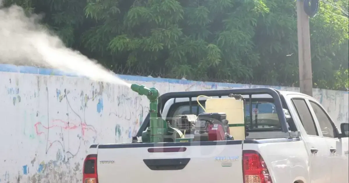 Fumigación en Santa Cruz de la Sierra