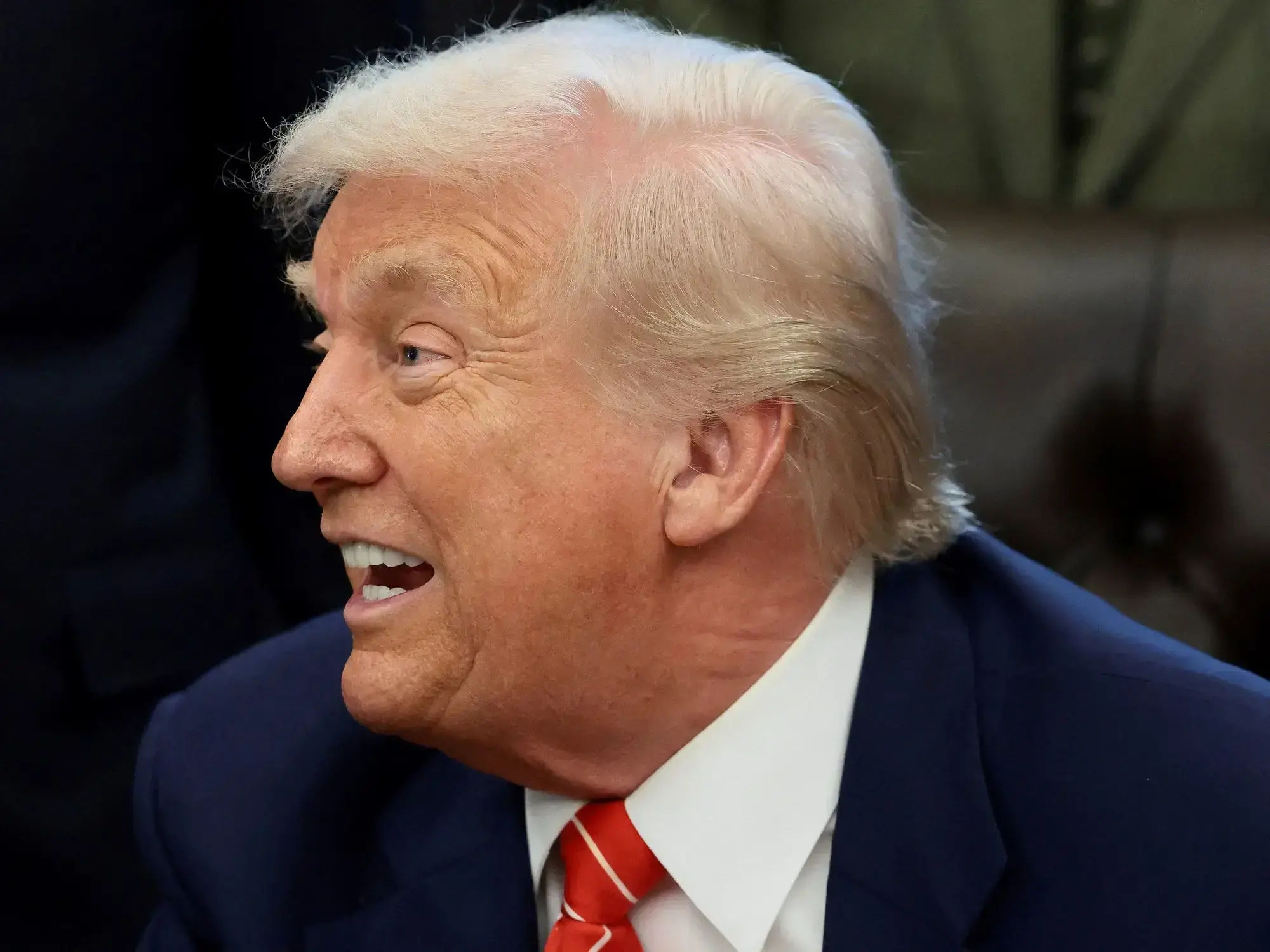 Trump en la Casa Blanca.