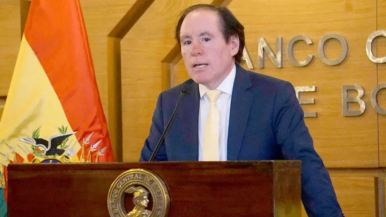 David Espinoza, presidente del Banco Central de Bolivia (BCB)
