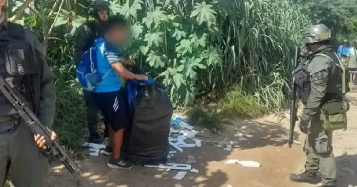 Boliviano con droga en horno eléctrico