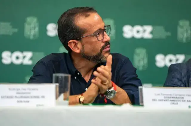 El gobernador de Santa Cruz, Luis Fernando Camacho.