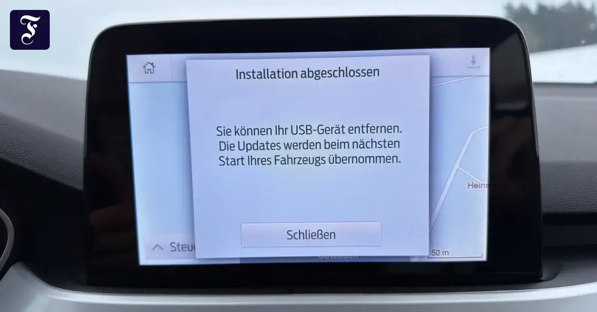 Ford Focus después de la actualización de software