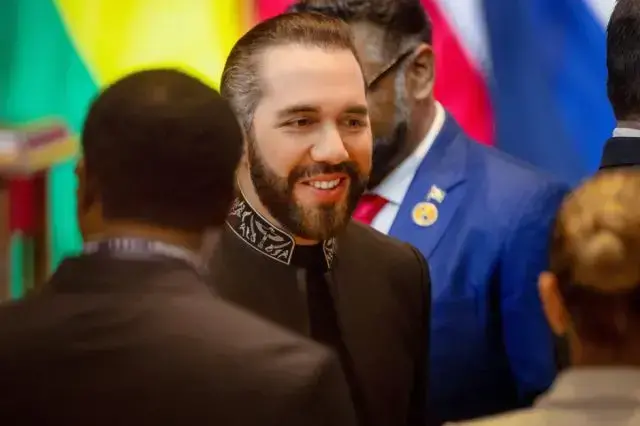 El presidente de El Salvador, Nayib Bukele.