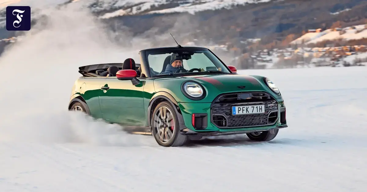 Eistanz im John Cooper Works Cabriolet