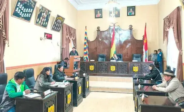 El Concejo Municipal de Potosí.