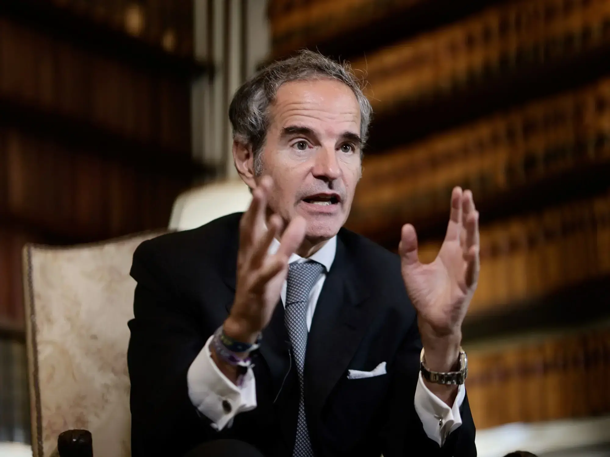 Rafael Grossi, director general del Organismo Internacional de la Energía Atómica.
