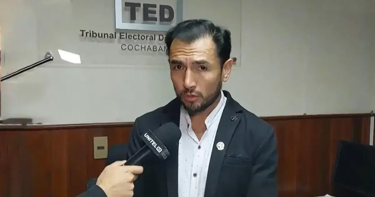 Franz Knaudt, vocal del TED de Cochabamba.