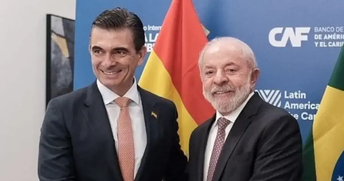 Paz y Lula en un pasado encuentro.