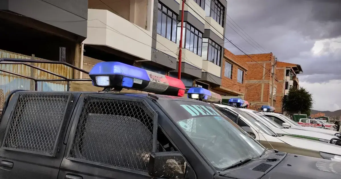Operativos policiales se desarrollaron en La Paz y El Alto.