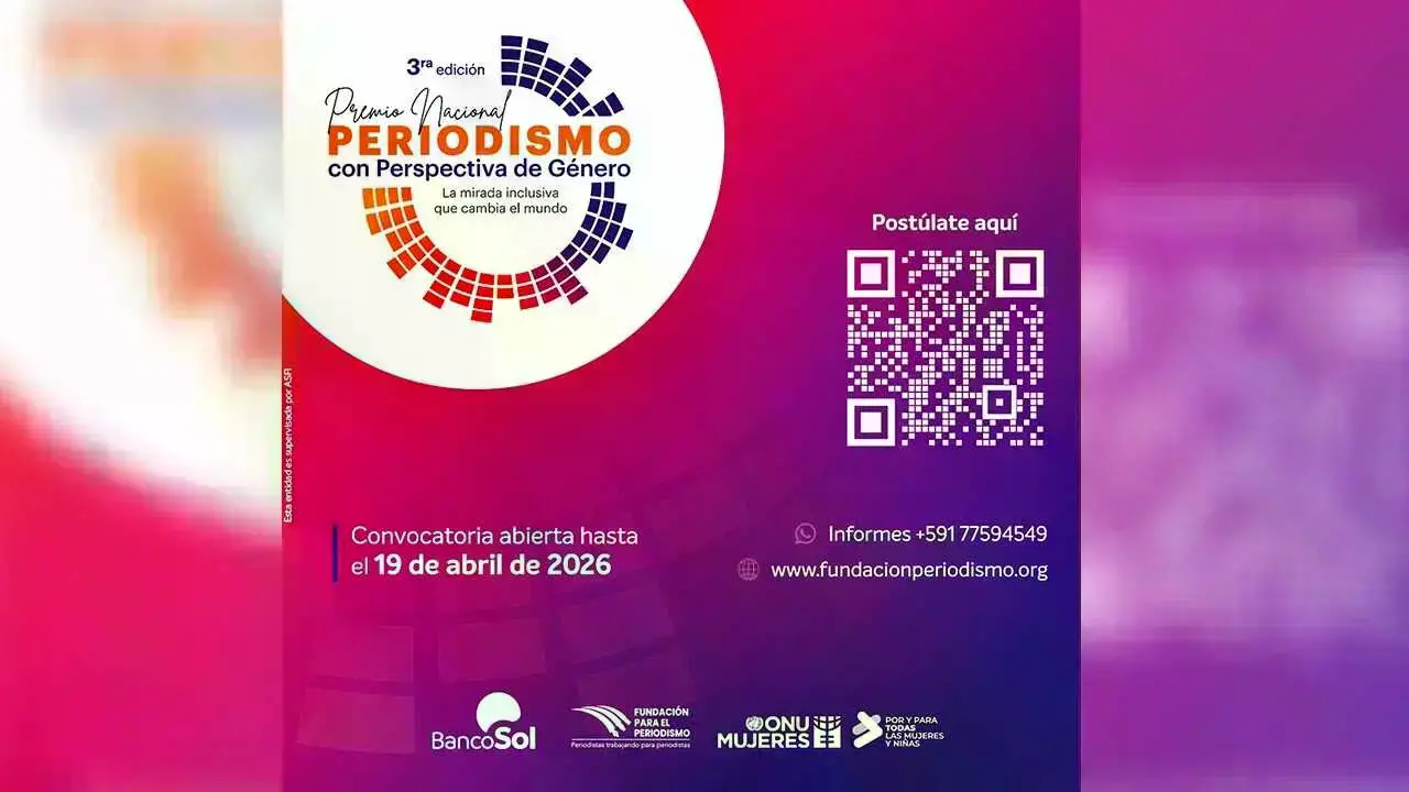 Imagen informativa sobre el certamen periodístico.