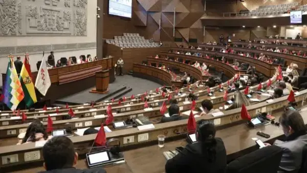 Sesión plenaria de la Asamblea Legislativa.