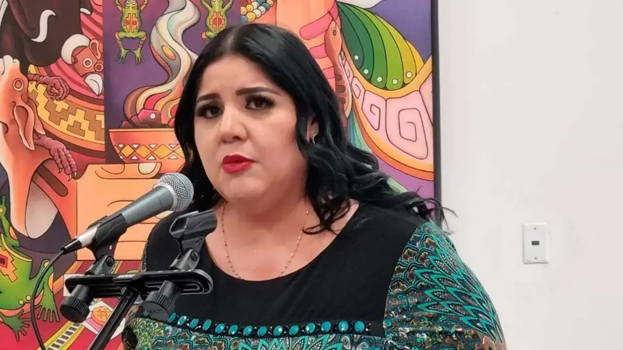 Jessica Echeverría, tras ser posesionada como viceministra.