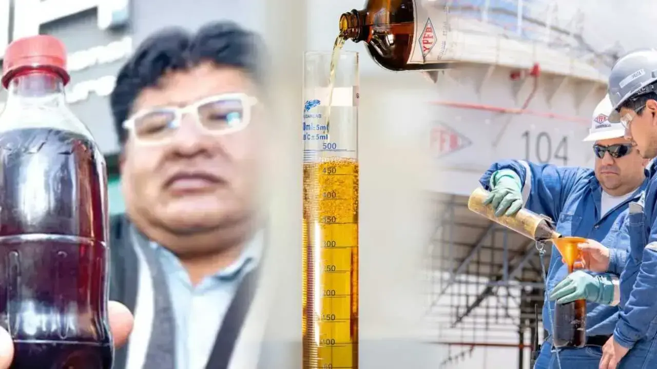 Foto referencial de gasolina en Bolivia.