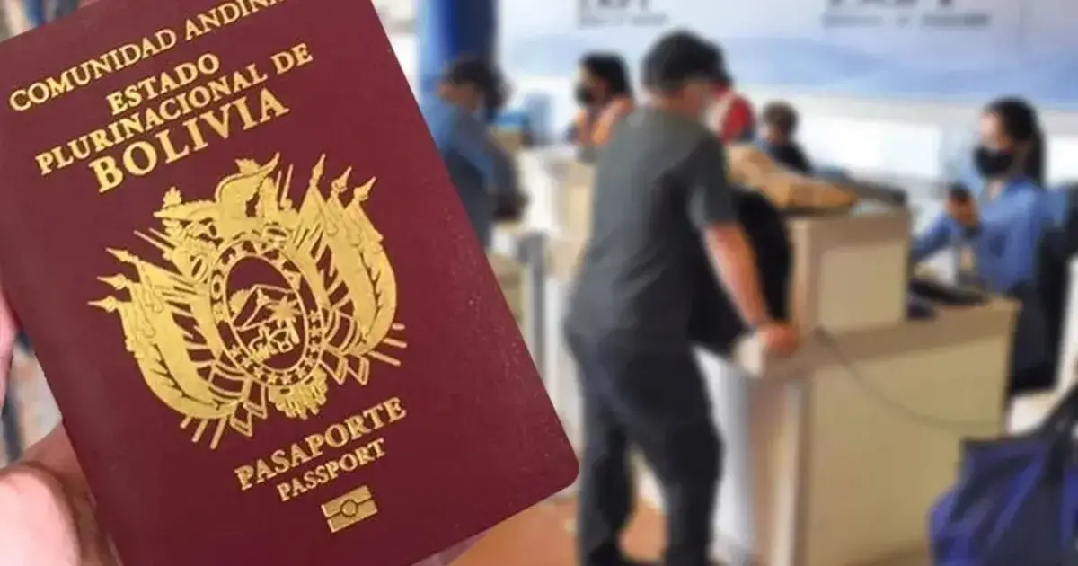 Pasaporte boliviano