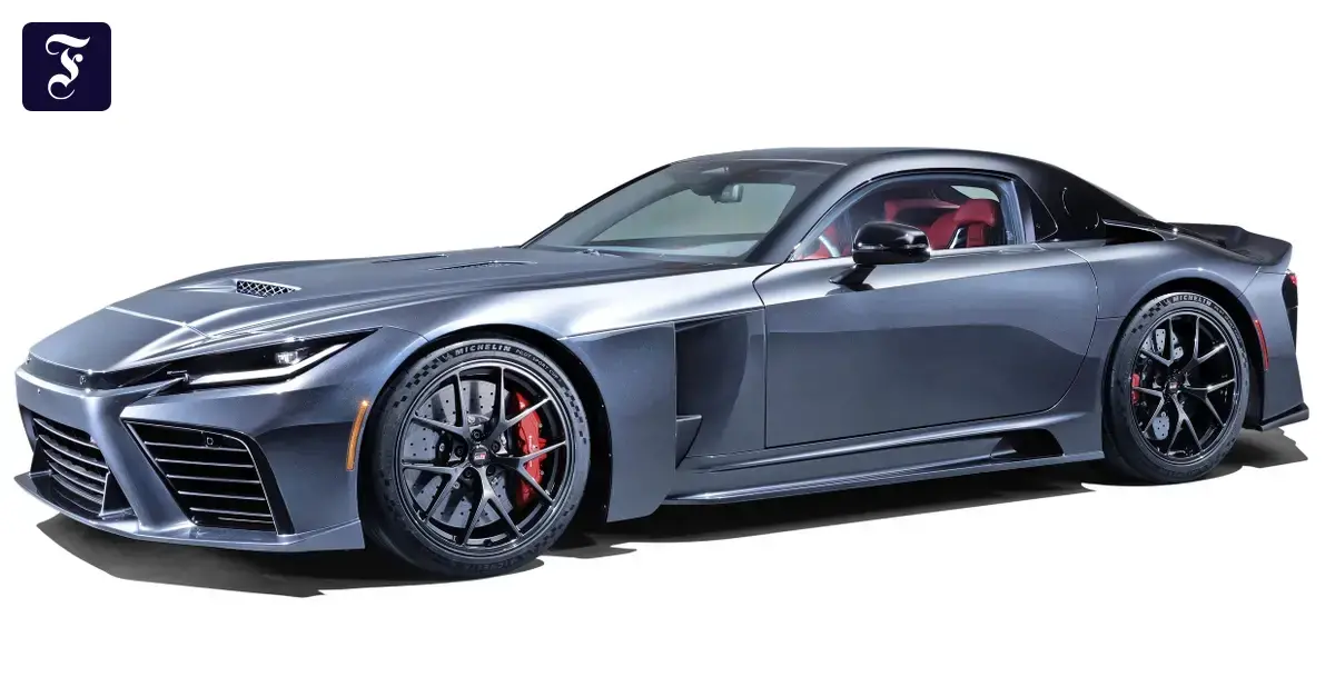 Primera carrocería de aluminio del Toyota GR GT